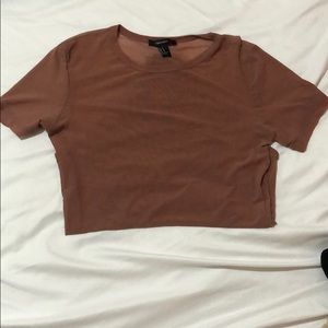 Mesh Sheer Forever 21 Bodysuit